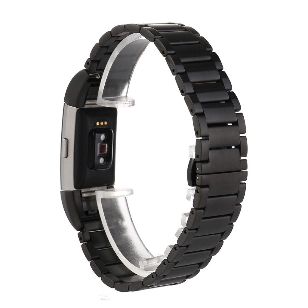 Helt vildt nydelig Fitbit Charge 2 Metal Rem - Sort#serie_4