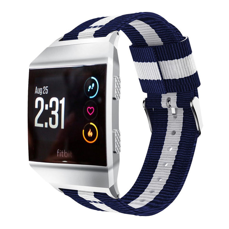 Helt vildt elegant Fitbit Ionic Nylon Rem - Flerfarvet#serie_3