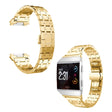 Correa de acero inoxidable con hebilla de mariposa Fitbit Ionic 