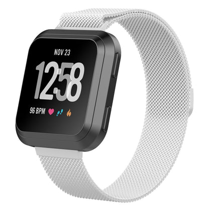 Vildt nydelig Fitbit Versa Metal Rem - Sølv#serie_9