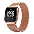 Correa milanesa de acero inoxidable para Fitbit Versa 