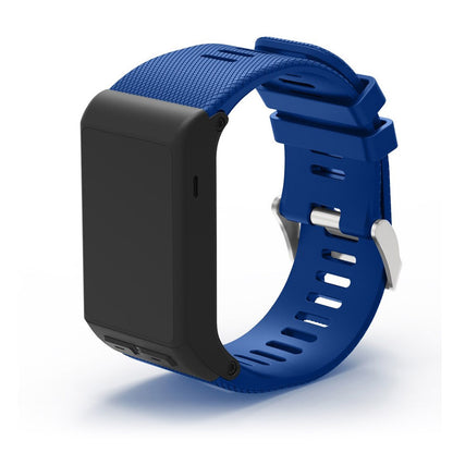 Rigtigt sejt Garmin Vivoactive HR Silikone Rem - Blå#serie_1