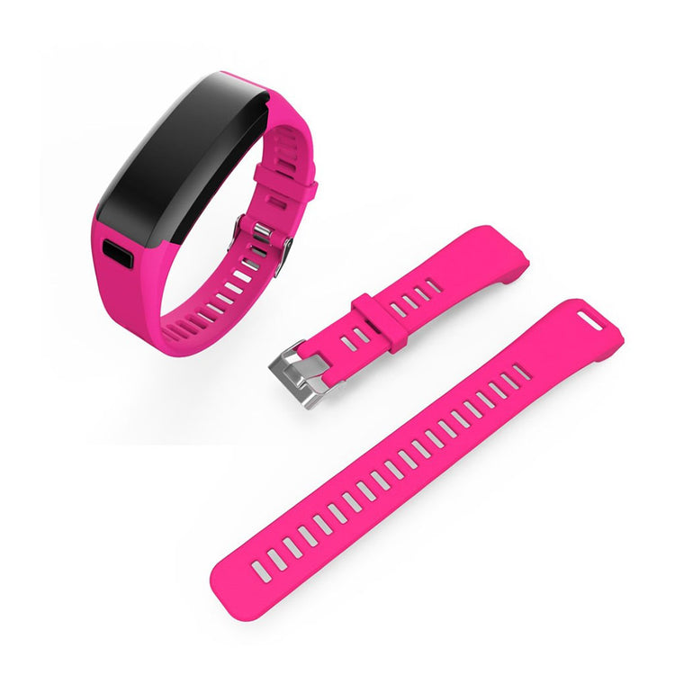 Vildt nydelig Garmin Vivosmart HR Silikone Rem - Pink#serie_1