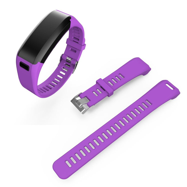 Vildt nydelig Garmin Vivosmart HR Silikone Rem - Lilla#serie_7