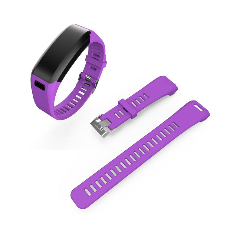 Vildt nydelig Garmin Vivosmart HR Silikone Rem - Lilla#serie_7