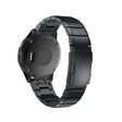 Recambio de correa de reloj de acero inoxidable Garmin Fenix 5 