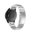 Recambio de correa de reloj de acero inoxidable Garmin Fenix 5X 