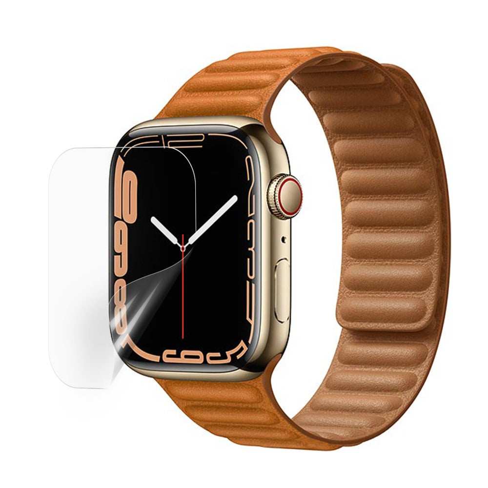 Apple Watch Series 7 41mm Glas  HD Skærmbeskytter - Brun#serie_361