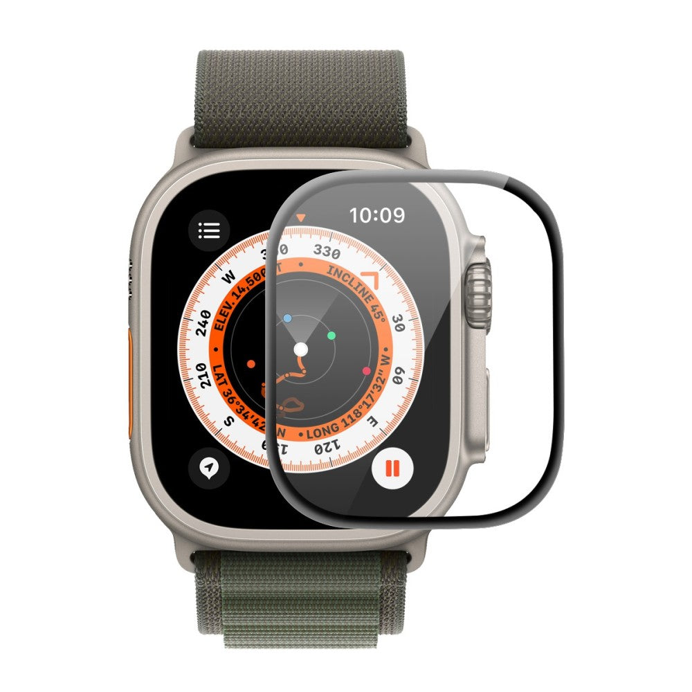 Apple Watch Ultra Plastik Skærmbeskytter - Gennemsigtig#serie_575