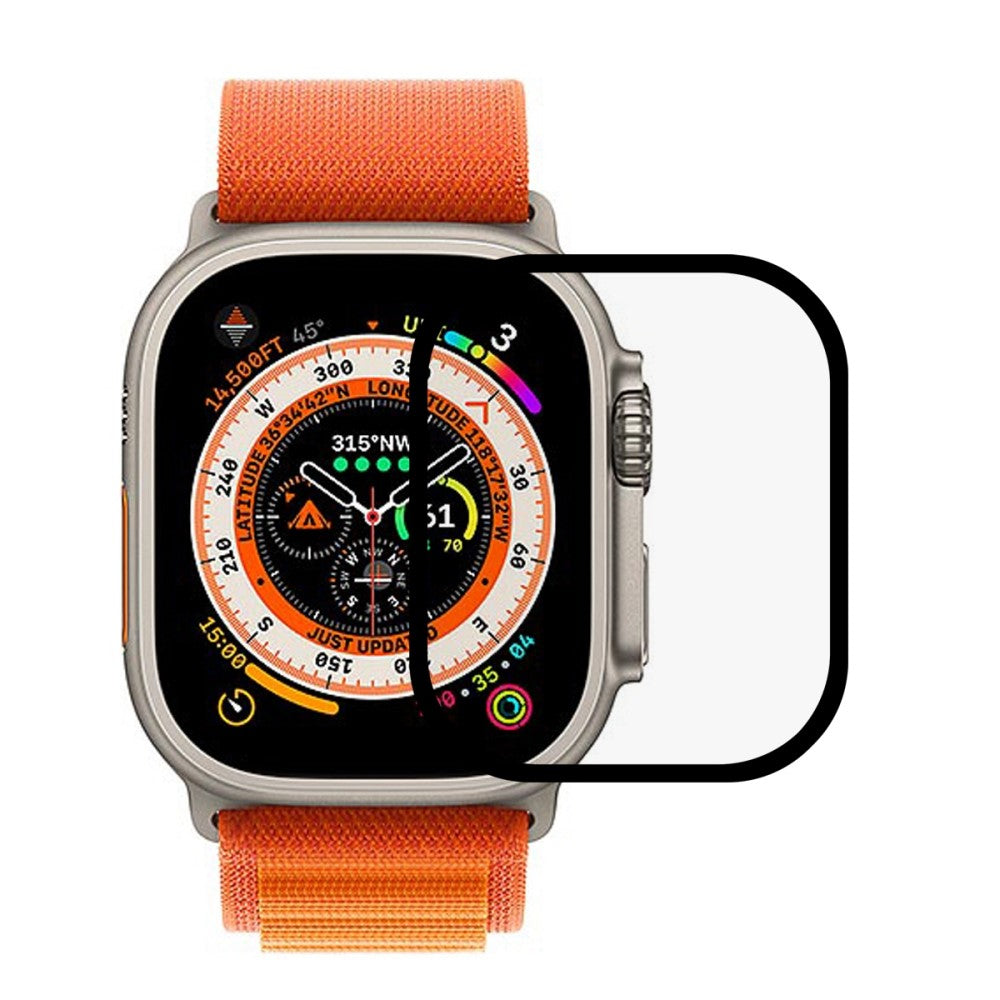 Apple Watch Ultra Plastik Skærmbeskytter - Gennemsigtig#serie_652