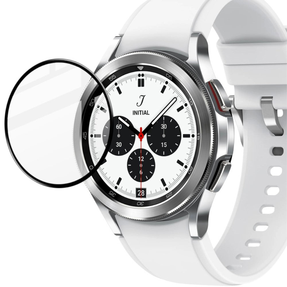 Samsung Galaxy Watch 4 Classic (42mm) Silikone  HD Skærmbeskytter - Gennemsigtig#serie_621