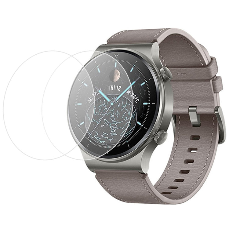 2stk Huawei Watch GT 2 Pro Hærdet Glas Skærmbeskytter - Gennemsigtig#serie_400