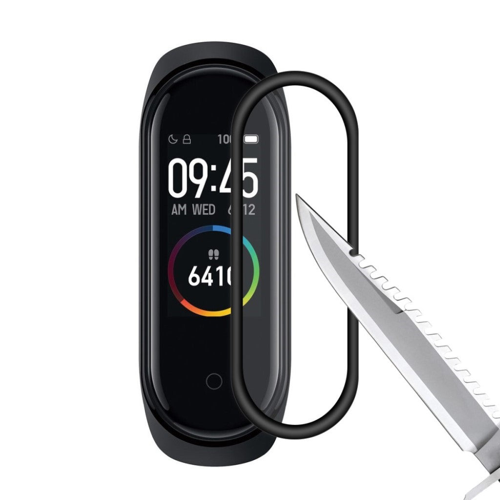 Xiaomi Mi Smart Band 4 Hærdet Glas Skærmbeskytter - Gennemsigtig#serie_046