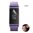 2Piezas HAT PRINCE Protector de pantalla blando Fitbit Charge 3