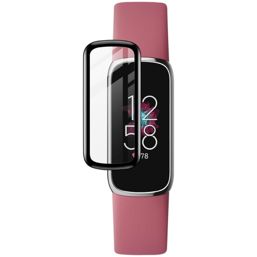 Fitbit Luxe Plastik Skærmbeskytter - Gennemsigtig#serie_640