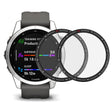 2Pcs Garmin Fenix 7S ultra transparente protector de pantalla de PMMA