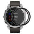 2Pcs ENKAY Garmin Fenix 7S 3D borde curvo protector de pantalla PMMA