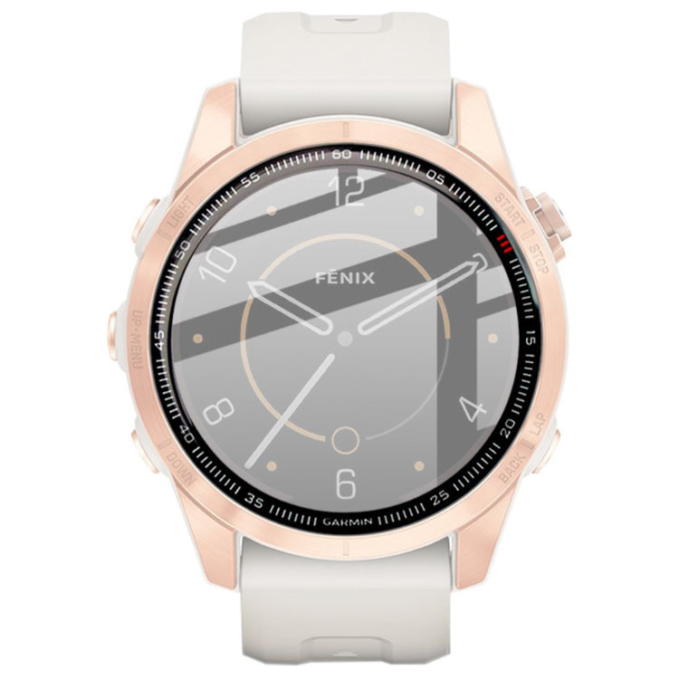 Garmin Fenix 7S Plastik  HD Skærmbeskytter - Gennemsigtig#serie_204