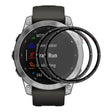 2Pcs ENKAY Garmin Fenix 7 3D curvo protector de pantalla ultra claro