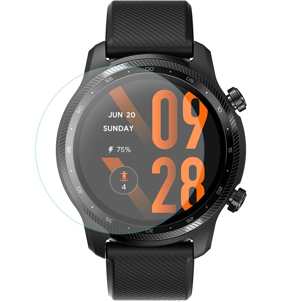 Ticwatch Pro 3 Plastik  HD Skærmbeskytter - Gennemsigtig#serie_3