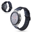 Correa de reloj universal de cuero de silicona bicolor 