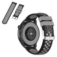 Correa de reloj de silicona deportiva de doble color universal de 22 mm 