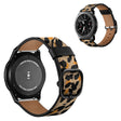 22 mm Correa de reloj universal de cuero auténtico con estilo 