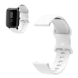 Correa de reloj de silicona cómoda universal de 22 mm 