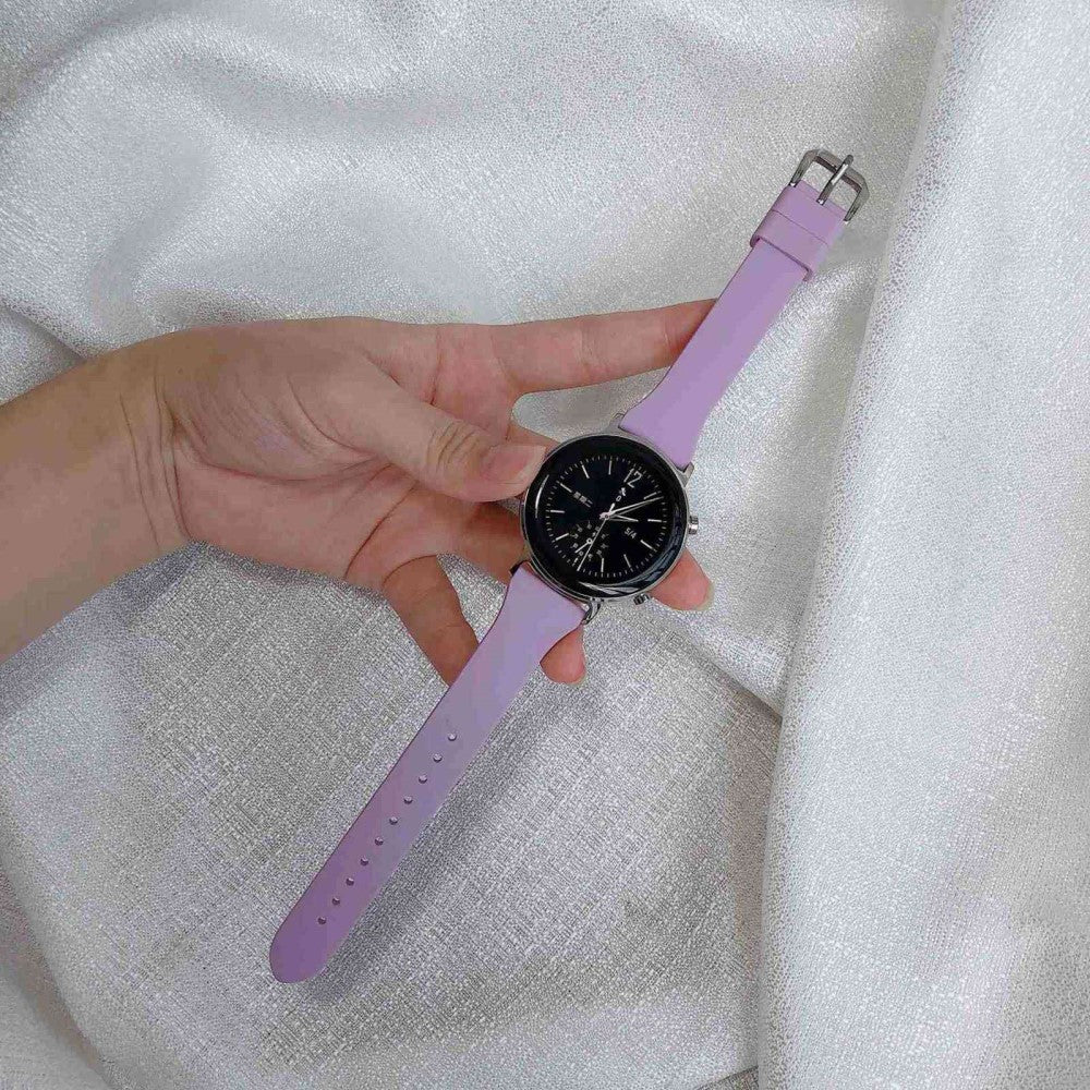 Smuk Universal Silikone Urrem - Sølv#serie_10