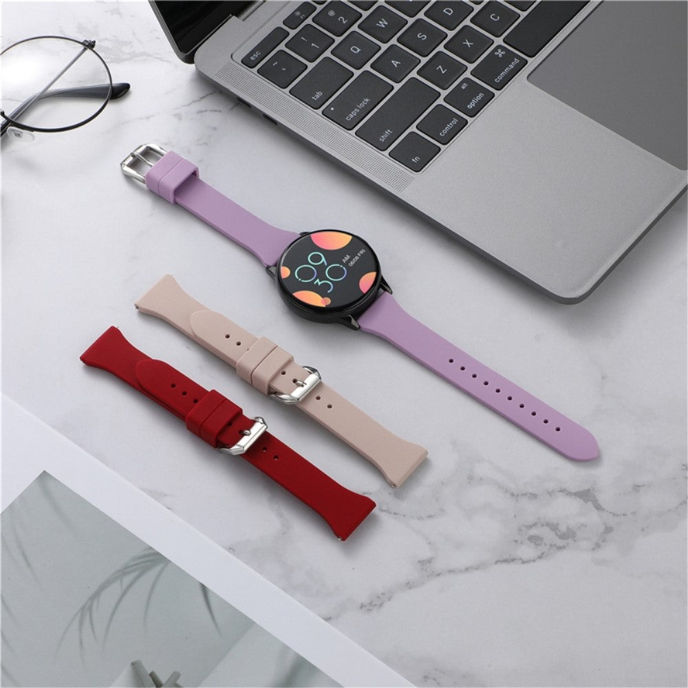 Smuk Universal Silikone Urrem - Sølv#serie_8