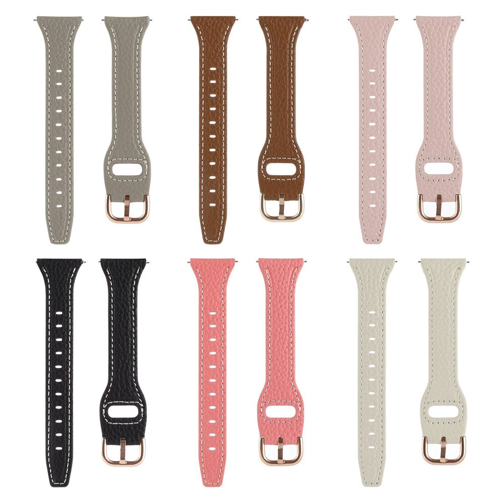 Rigtigt smuk Universal Ægte læder Rem - Pink#serie_4