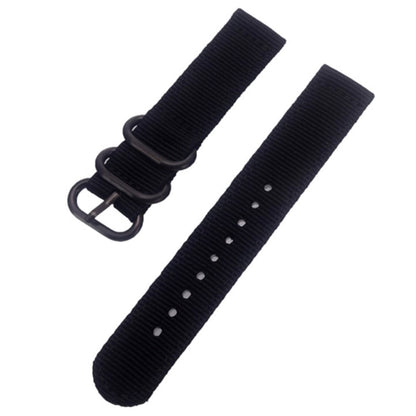 20mm Universal nylon strap - Black#serie_2