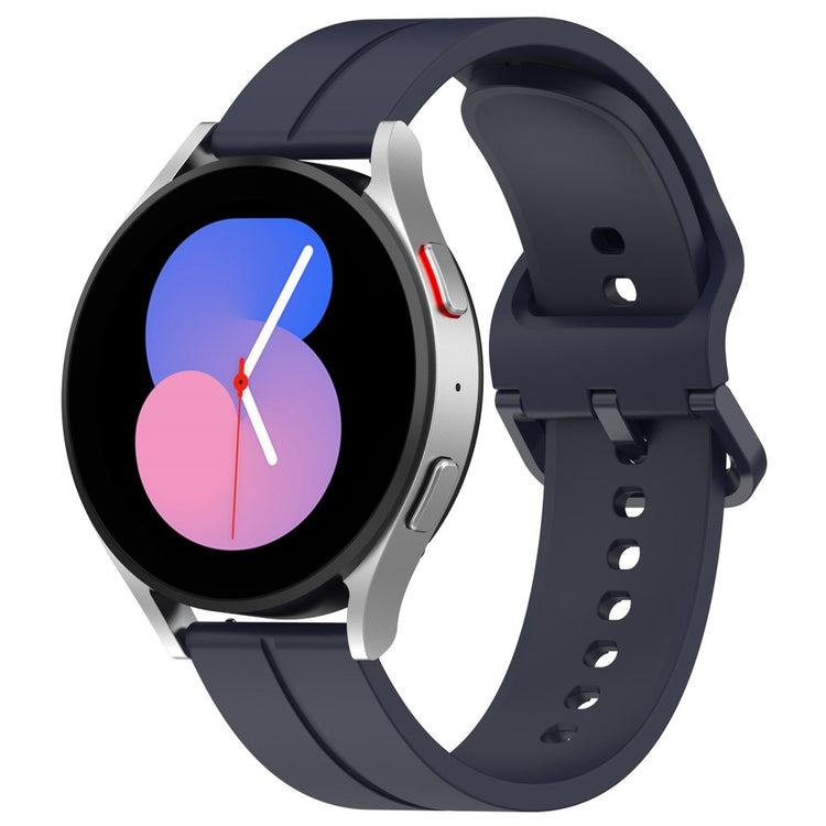 Mega Kønt Silikone Universal Rem passer til Smartwatch - Blå#serie_4