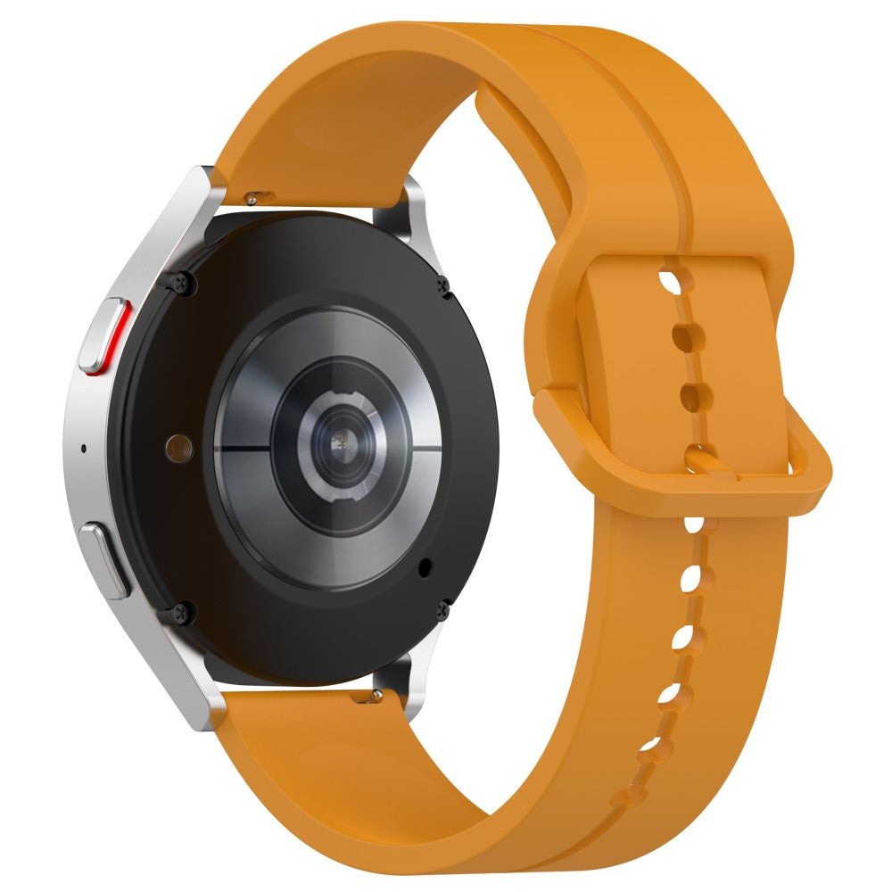 Mega Kønt Silikone Universal Rem passer til Smartwatch - Gul#serie_5