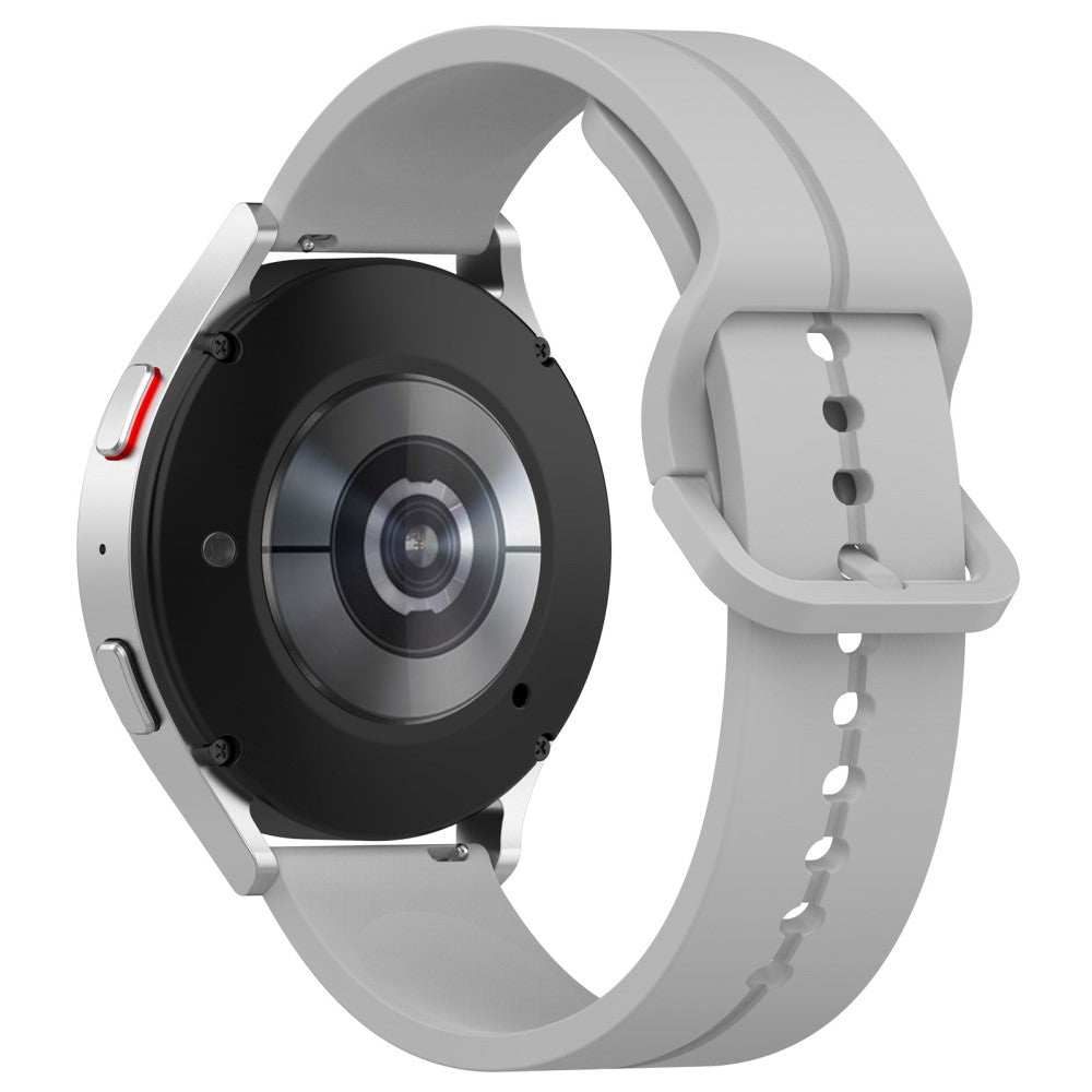 Mega Kønt Silikone Universal Rem passer til Smartwatch - Sølv#serie_7