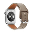 Brillante Apple Watch Series 7 41mm Cuero Auténtico Correa Reloj