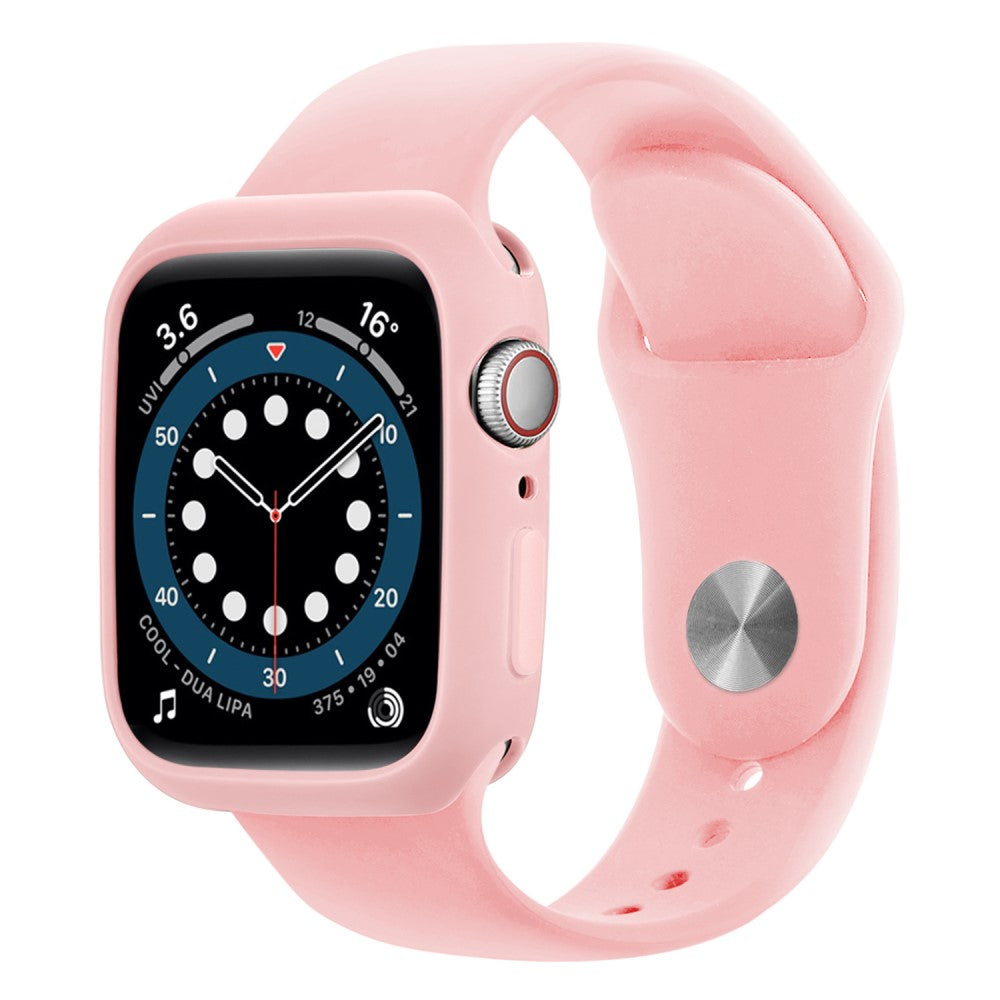 Apple Watch Series 7 41mm  Silikone Bumper  - Pink#serie_9