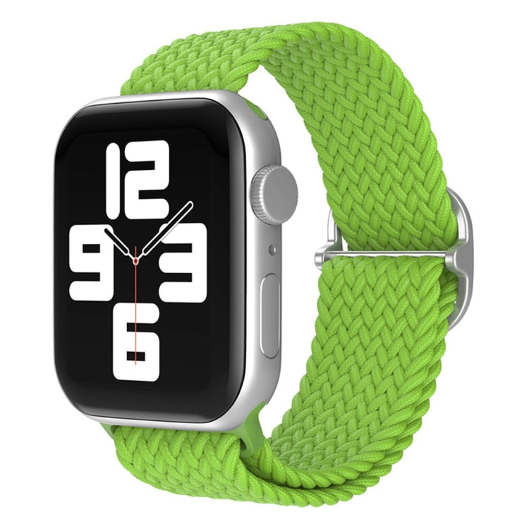 Vildt skøn Apple Watch Series 7 41mm Stof Urrem - Grøn#serie_8