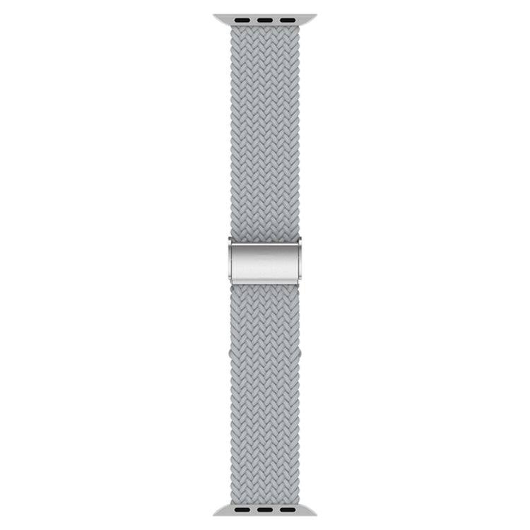 Helt vildt fantastisk Apple Watch Series 7 41mm Stof Urrem - Hvid#serie_2
