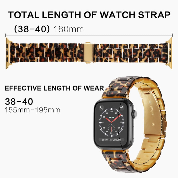 Helt vildt skøn Apple Watch Series 7 41mm  Urrem - Flerfarvet#serie_23
