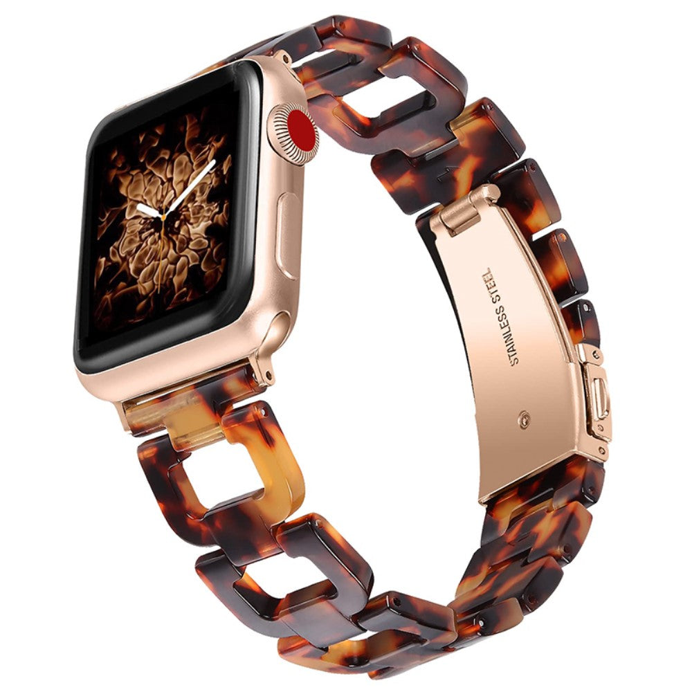 Tidsløst Apple Watch Series 7 41mm  Rem - Brun#serie_2