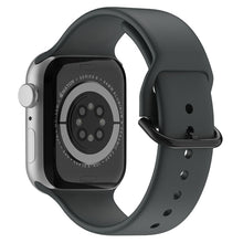 Helt vildt nydelig Universal Apple Silikone Rem - Sort#serie_1