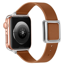 Solid Universal Apple Ægte læder Rem - Brun#serie_1
