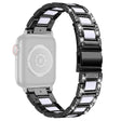 Apple Watch Series 8 (41 mm) correa de reloj de acero inoxidable con diamantes de imitación 