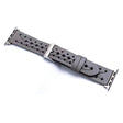 Apple Watch Series 8 (41 mm) Correa de reloj de cuero auténtico trenzada en forma de V 