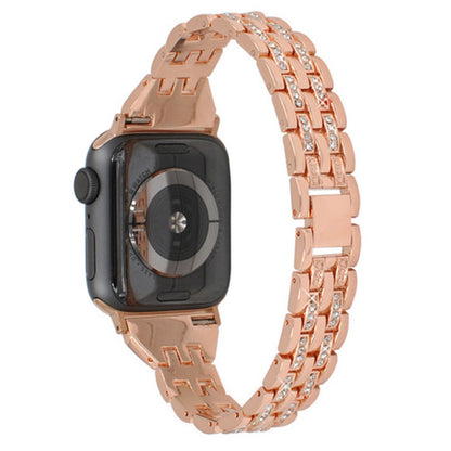 Vildt fantastisk Universal Apple Metal og Rhinsten Rem - Pink#serie_4