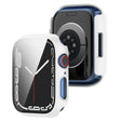 Funda 2 en 1 para Apple Watch (45 mm) con protector de pantalla de cristal templado 