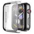 Funda transparente para Apple Watch (45 mm) con protector de pantalla de cristal templado 