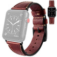 Apple Watch (45 mm) correa de reloj retro de cuero auténtico 