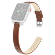 Apple Watch (45 mm) correa de reloj sencilla de cuero auténtico 